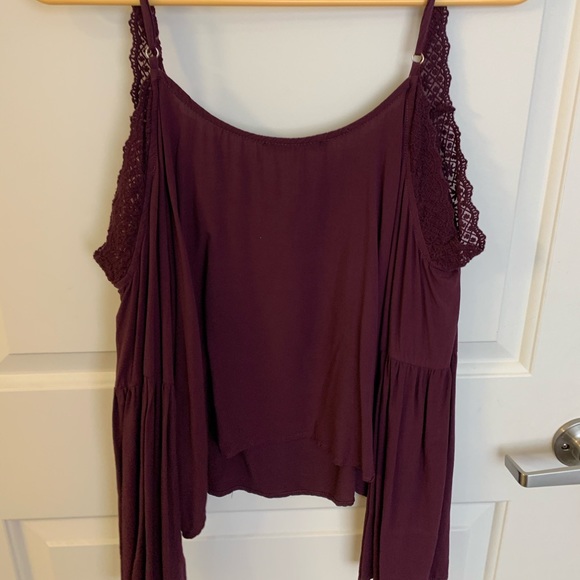 Kendall and Kylie Maroon Top - Picture 5 of 5